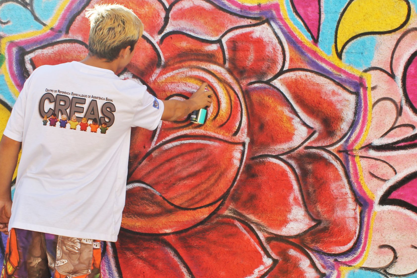Prefeitura de Itararé (SP) promove oficinas de grafite com adolescentes em medida socioeducativa
