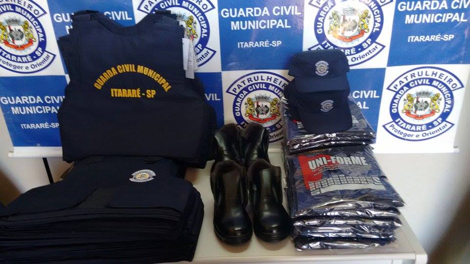 Prefeitura  adquire novos uniformes e coletes balísticos para a Guarda Civil Municipal