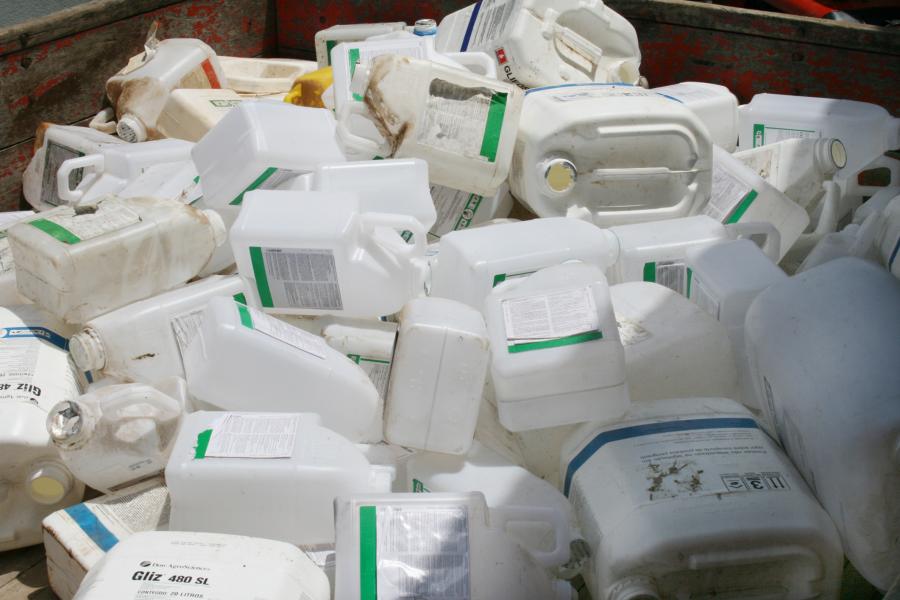 Secretaria de Agricultura promove a terceira coleta seletiva de embalagens de agrotóxicos