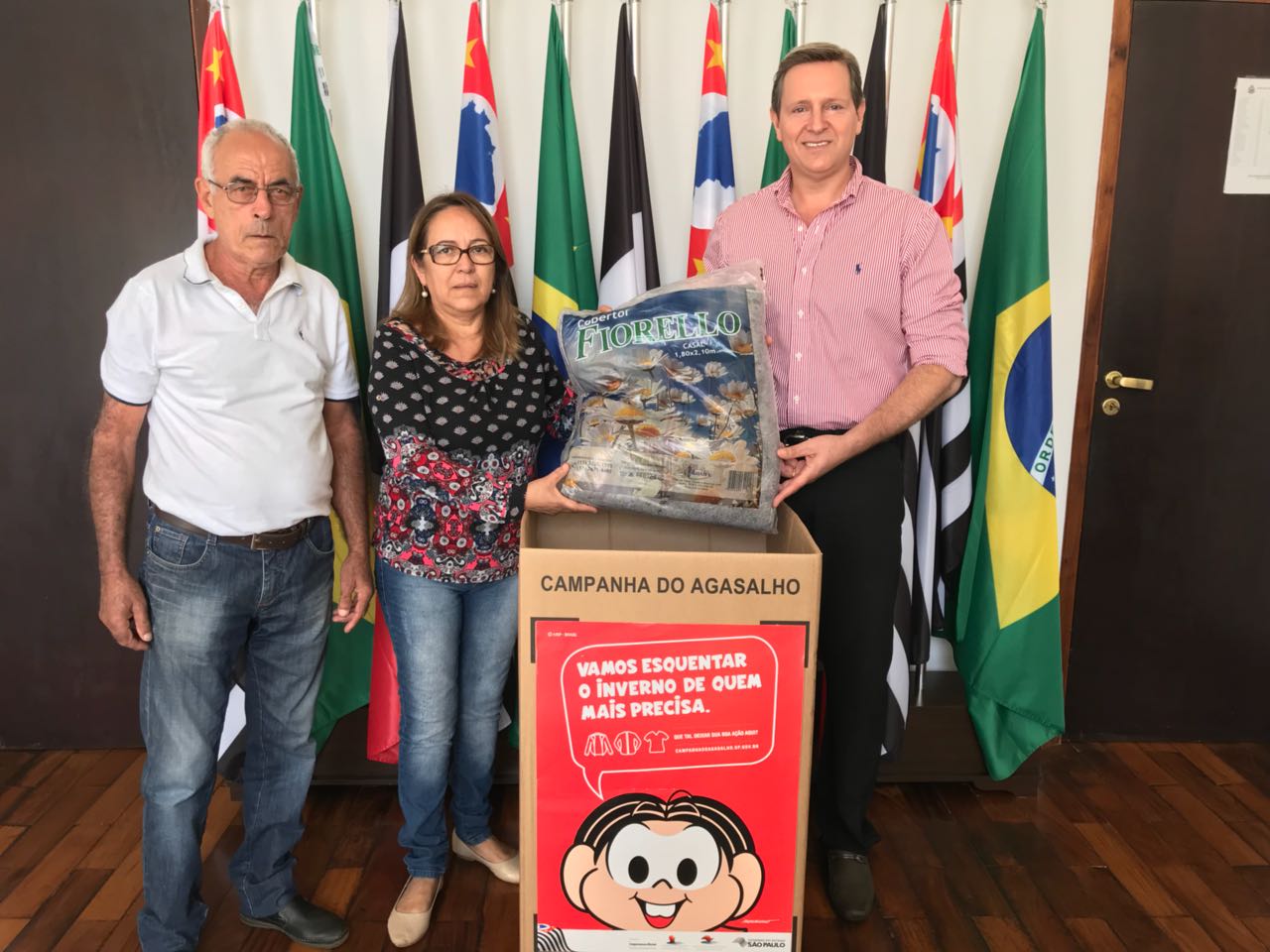 Prefeito de Itararé (SP) lança Campanha do Agasalho 2018