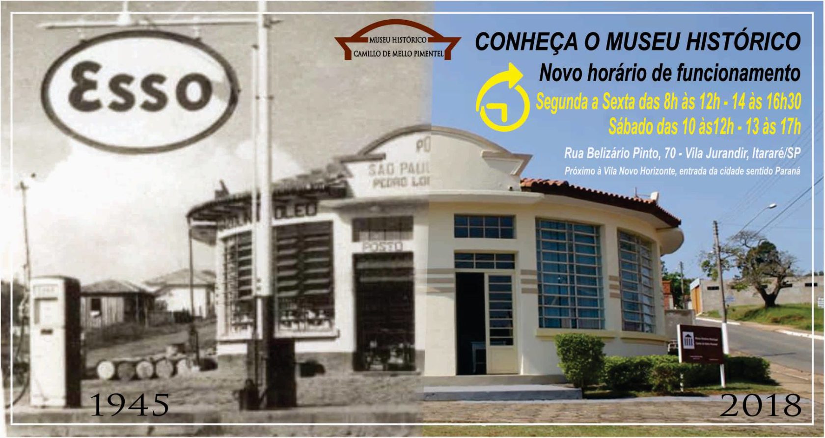 Museu Histórico de Itararé (SP) tem novo horário de funcionamento