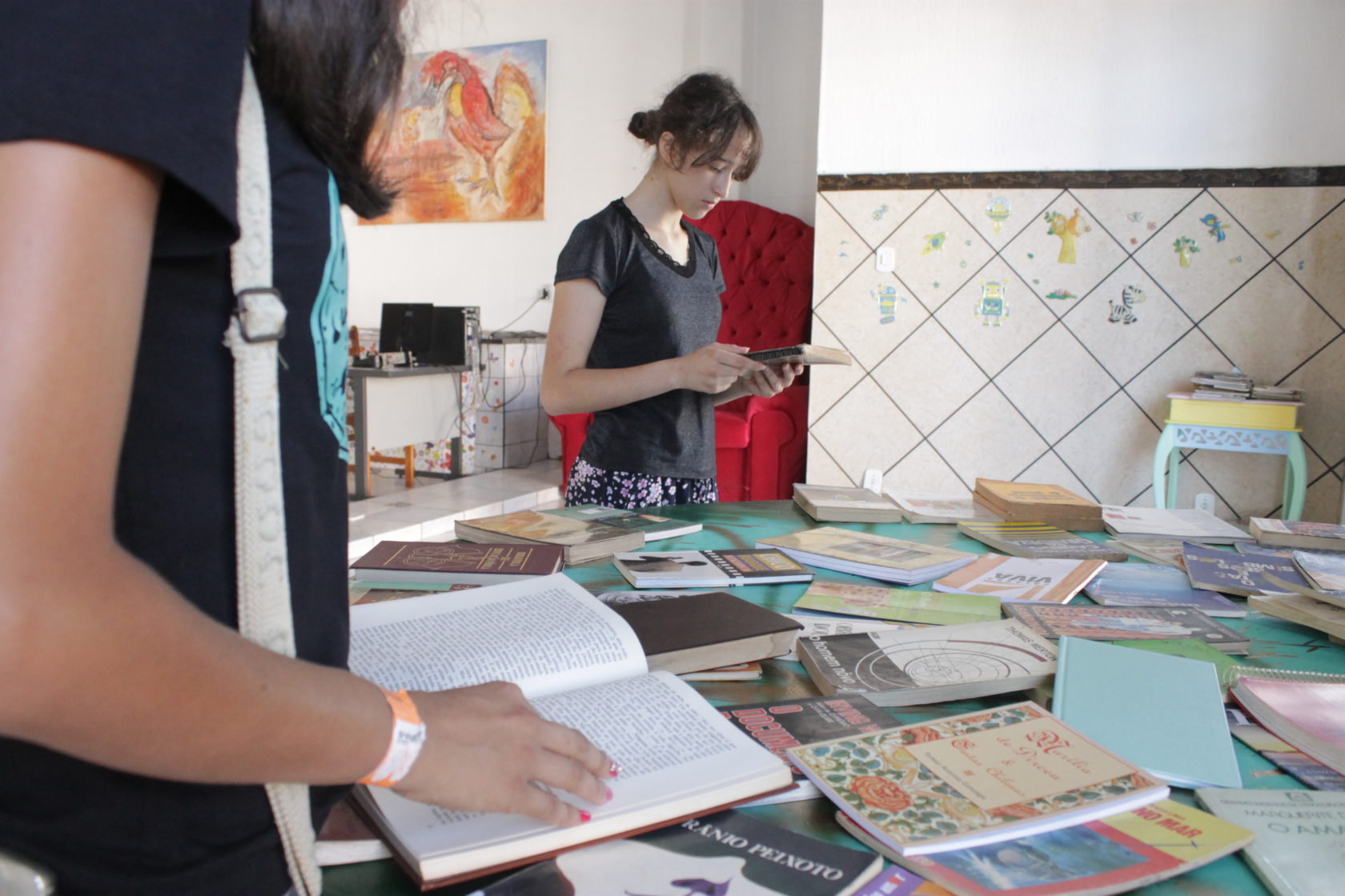 Biblioteca Municipal de Itararé (SP) presenteia visitantes com livros