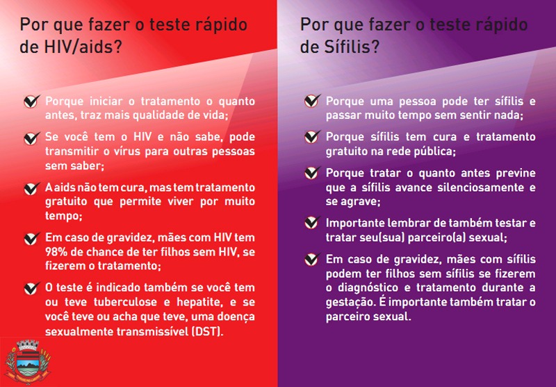 Campanha ‘Fique Sabendo’ levará testes rápidos de saúde para os bairros de Itararé