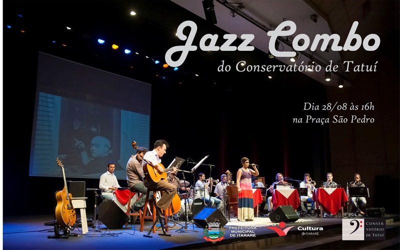 Itararé comemora os 121 anos com concerto do Jazz Combo de Tatuí