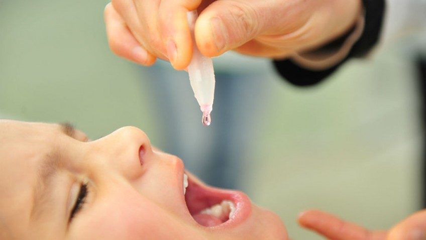 Campanha de Vacinação contra Poliomielite termina nesta quinta-feira (10)