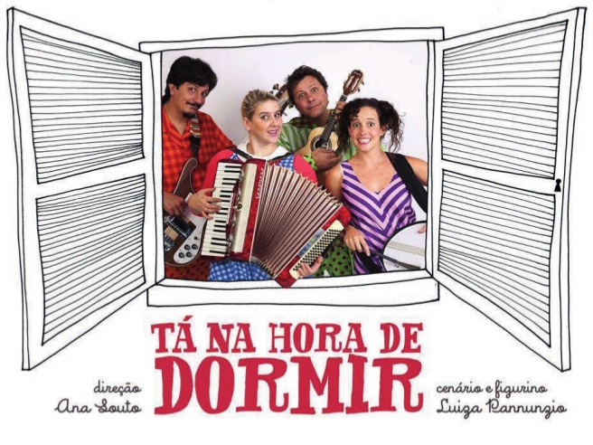 Musical “Tá na Hora de Dormir” é atração de domingo (11) em Itararé