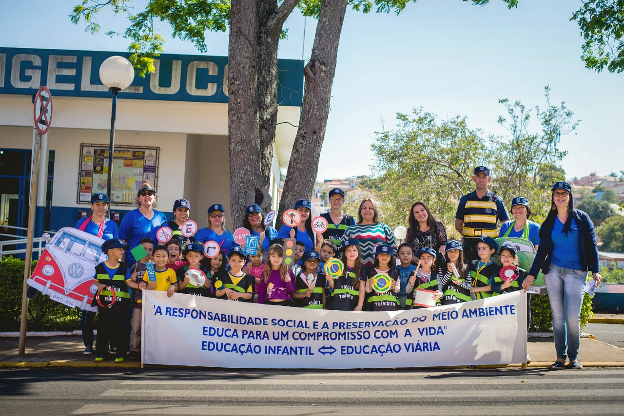 Educação Infantil de Itararé (SP) promove ação do projeto ‘Educação Viária é Vital’