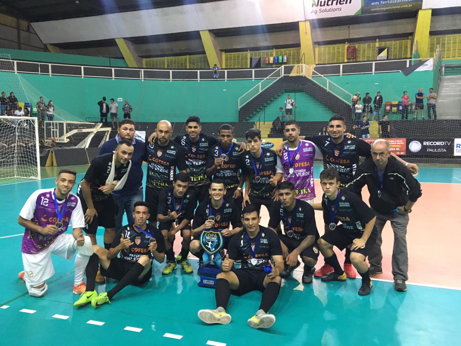 Itararé (SP) é vice-campeã da Copa Tv Record de Futsal