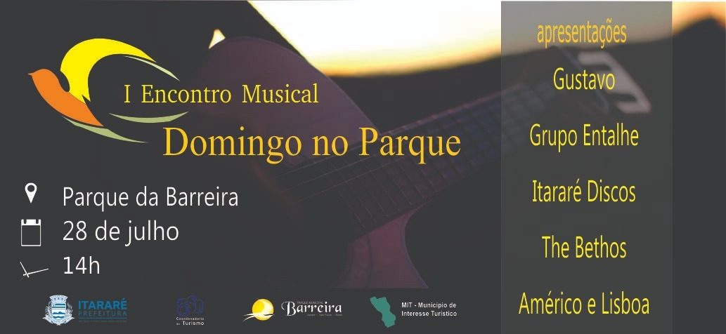 Prefeitura de Itararé (SP) promove 1º Domingo no Parque