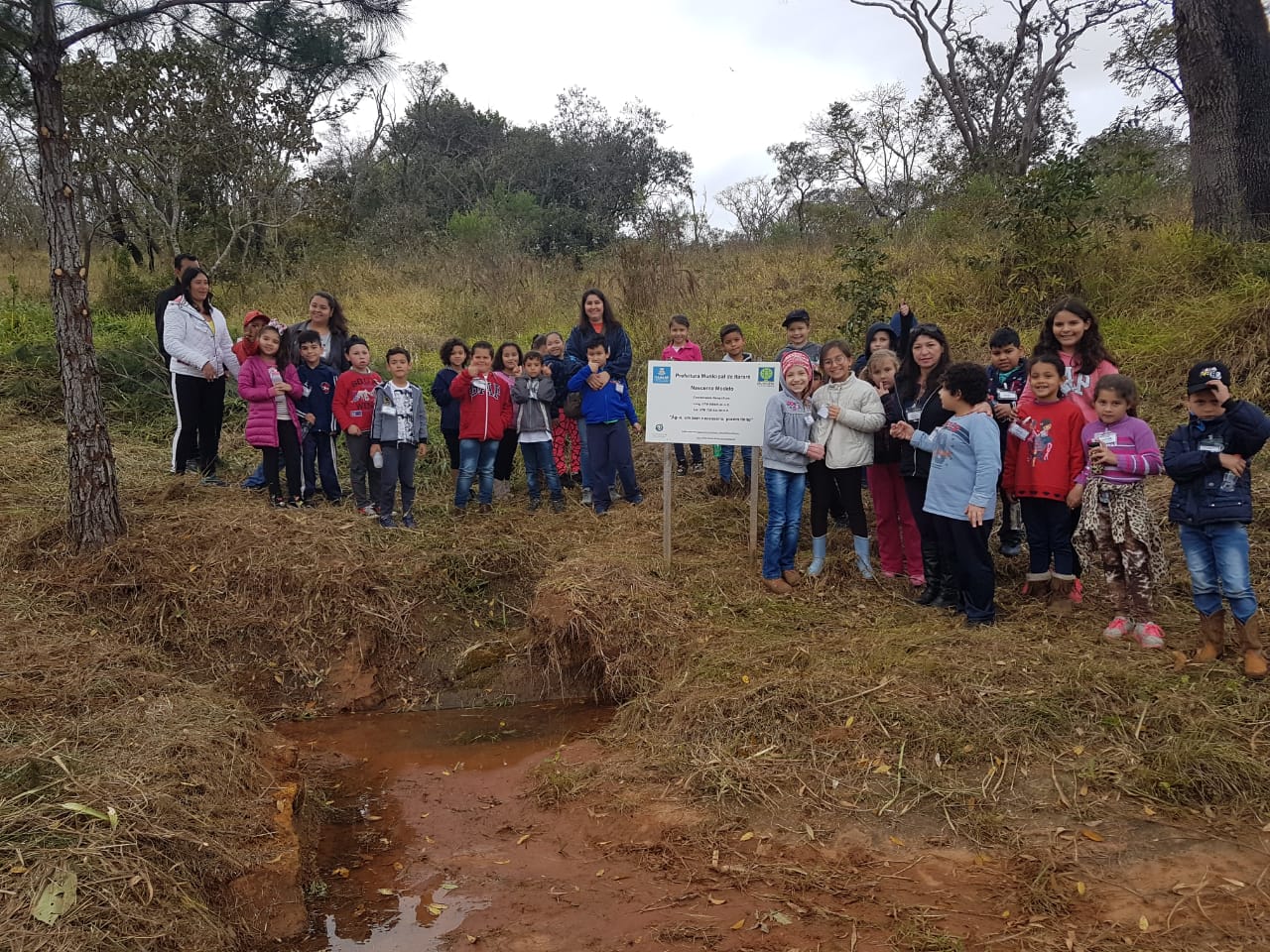 Em Itararé (SP), alunos da Rede Municipal de Educação visitam nascente modelo