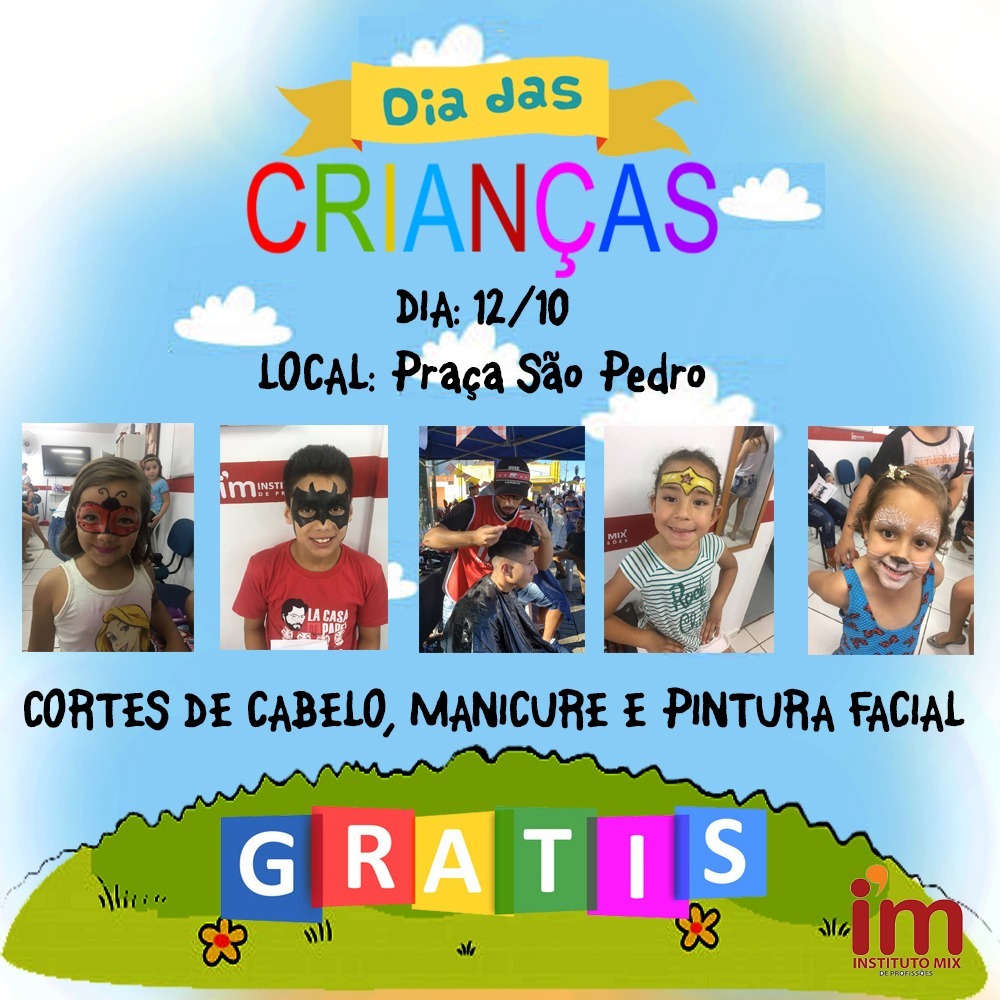 Programação especial para o Dia das Crianças acontece neste sábado (12) em Itararé (SP)
