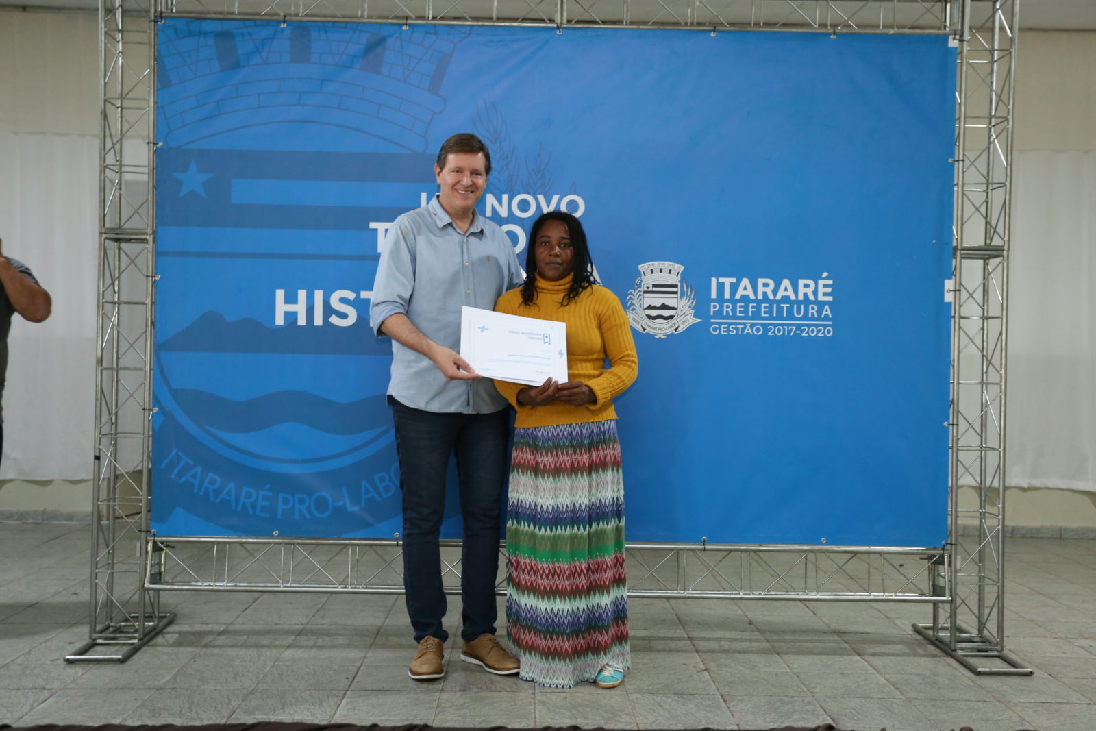 Prefeitura de Itararé (SP) entrega certificados do curso de Olericultura