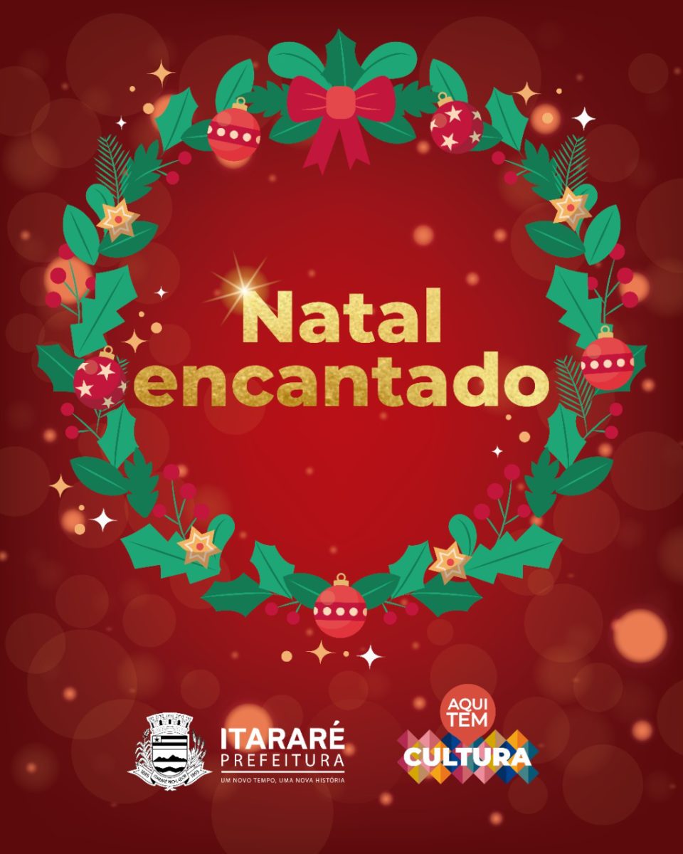 Programação do ‘Natal Encantado’ termina neste domingo (22) em Itararé (SP)