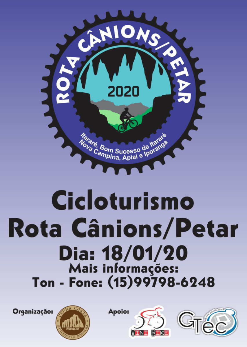 Prefeitura de Itararé (SP) promoverá I Cicloturismo Itararé – Petar