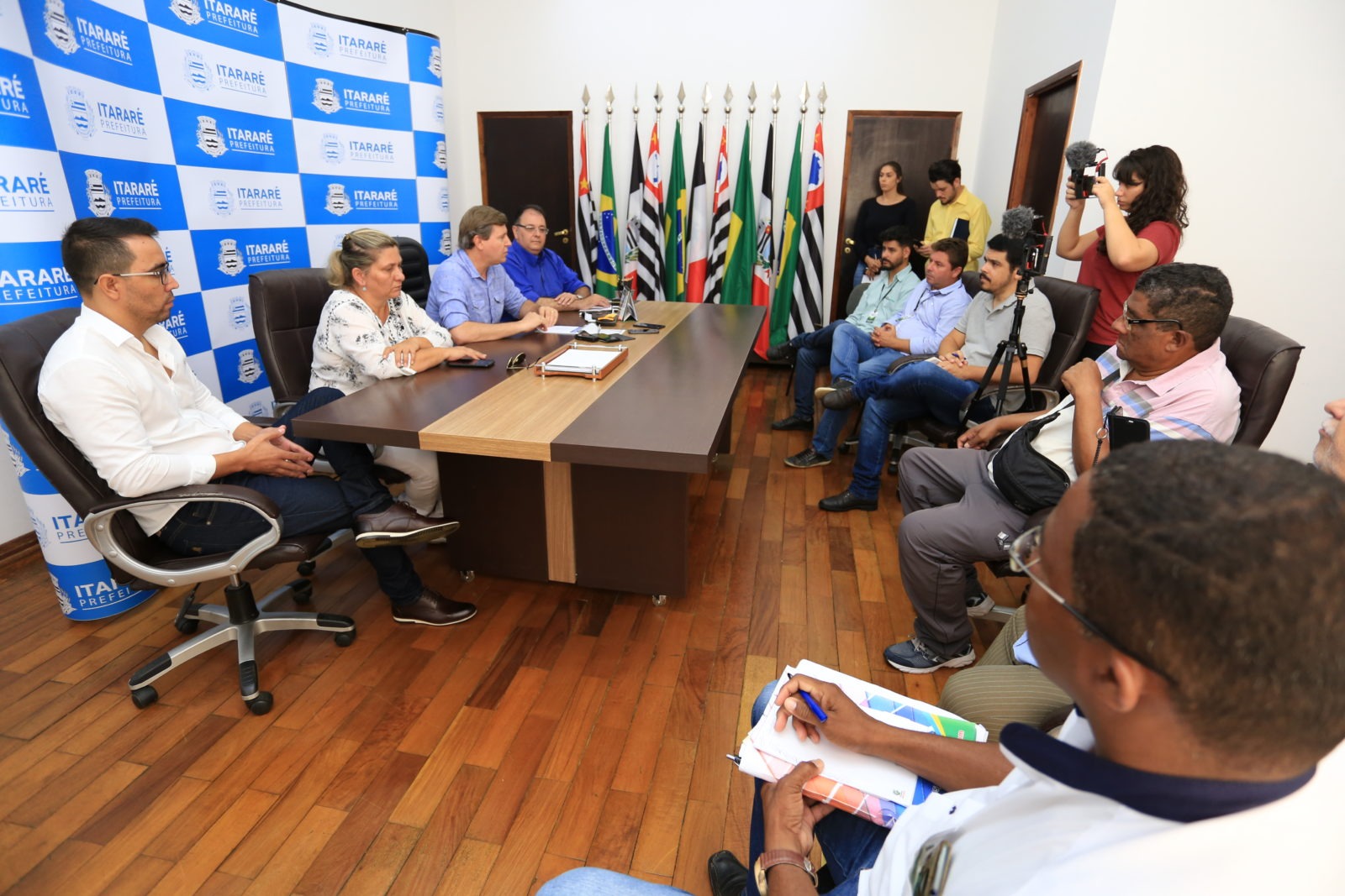 Prefeitura de Itararé (SP) realiza coletiva de imprensa sobre o coronavírus