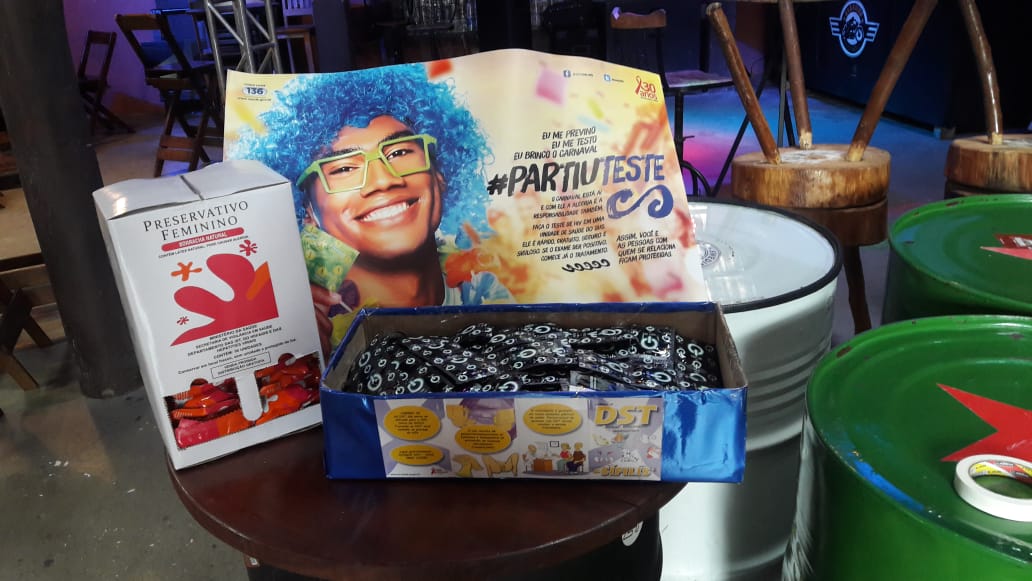 Carnaval 2020: Mais de 3 mil preservativos são distribuídos gratuitamente em Itararé (SP)