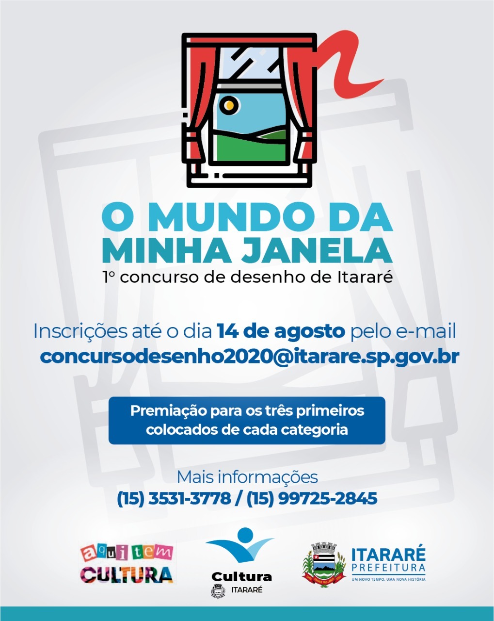 Prefeitura de Itararé (SP) abre inscrições para 1º concurso de desenho do município
