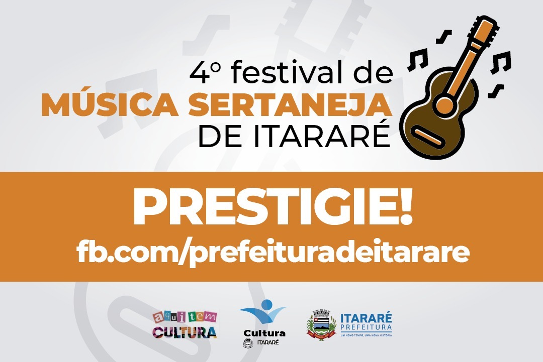 Votação do 4º concurso de Música Sertaneja em Itararé (SP) termina nesta sexta-feira (15)