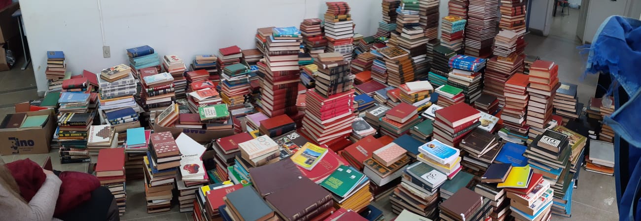 Casa da Cultura de Itararé (SP) recebe doação de mais de cinco mil livros
