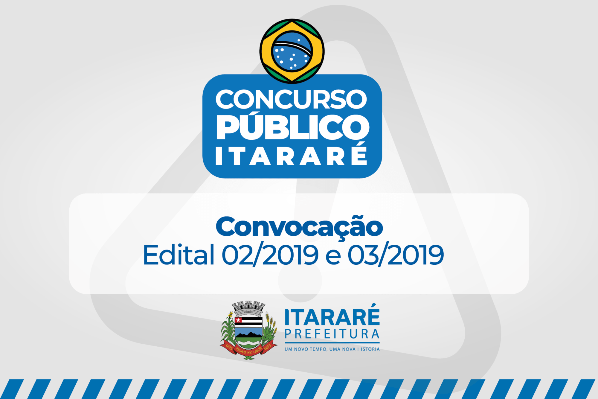 Prefeitura de Itararé (SP) divulga convocação para aprovados em Concursos Públicos