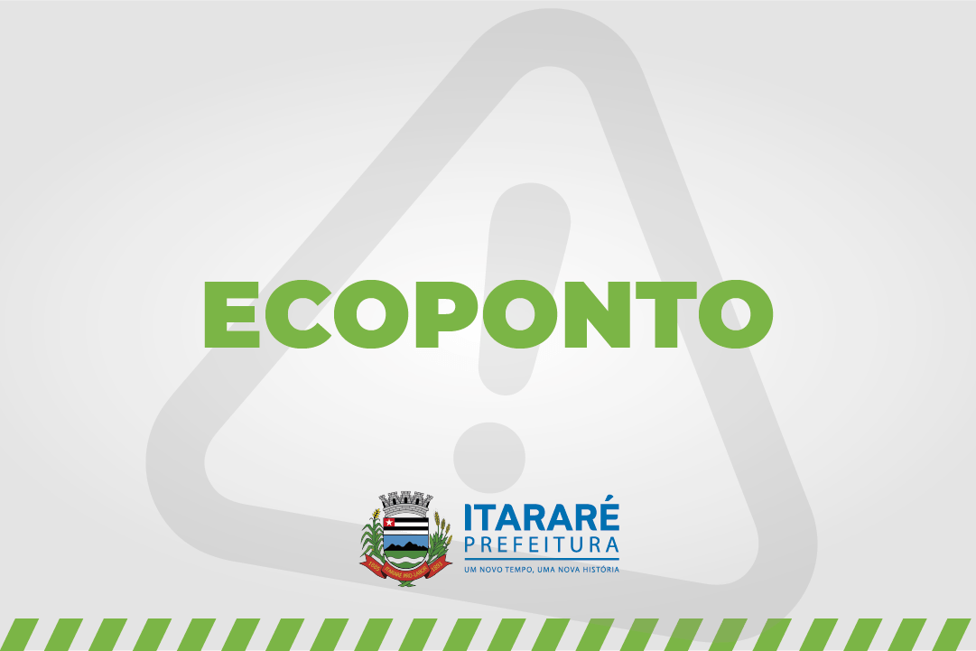 Ecoponto de Itararé (SP) retoma as atividades