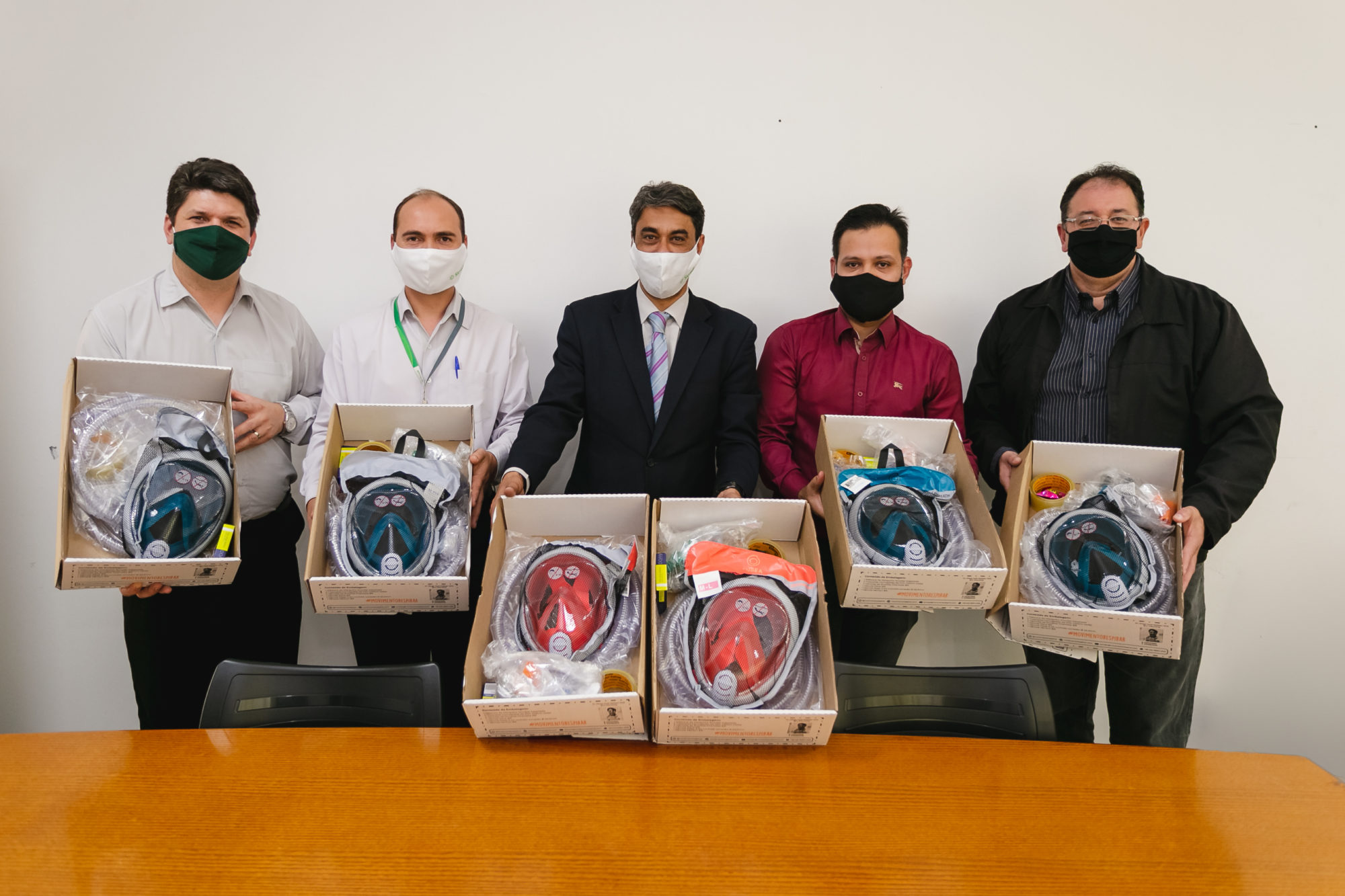 Prefeitura de Itararé (SP) recebe doação de máscaras respiradoras