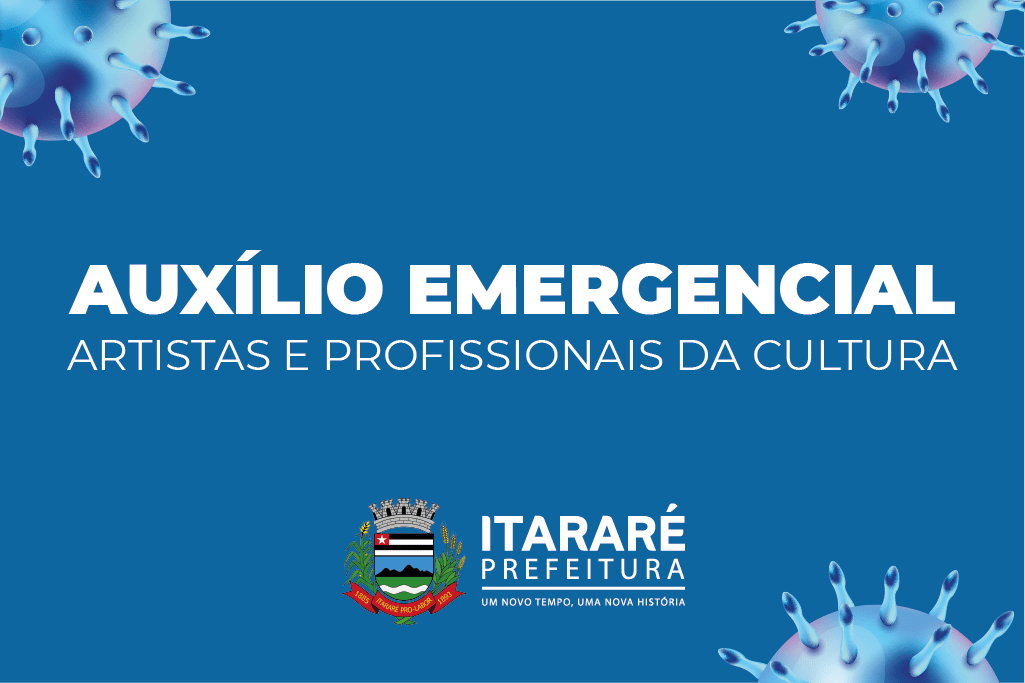 Prefeitura de Itararé (SP) divulga auxílio emergencial a profissionais do setor cultural