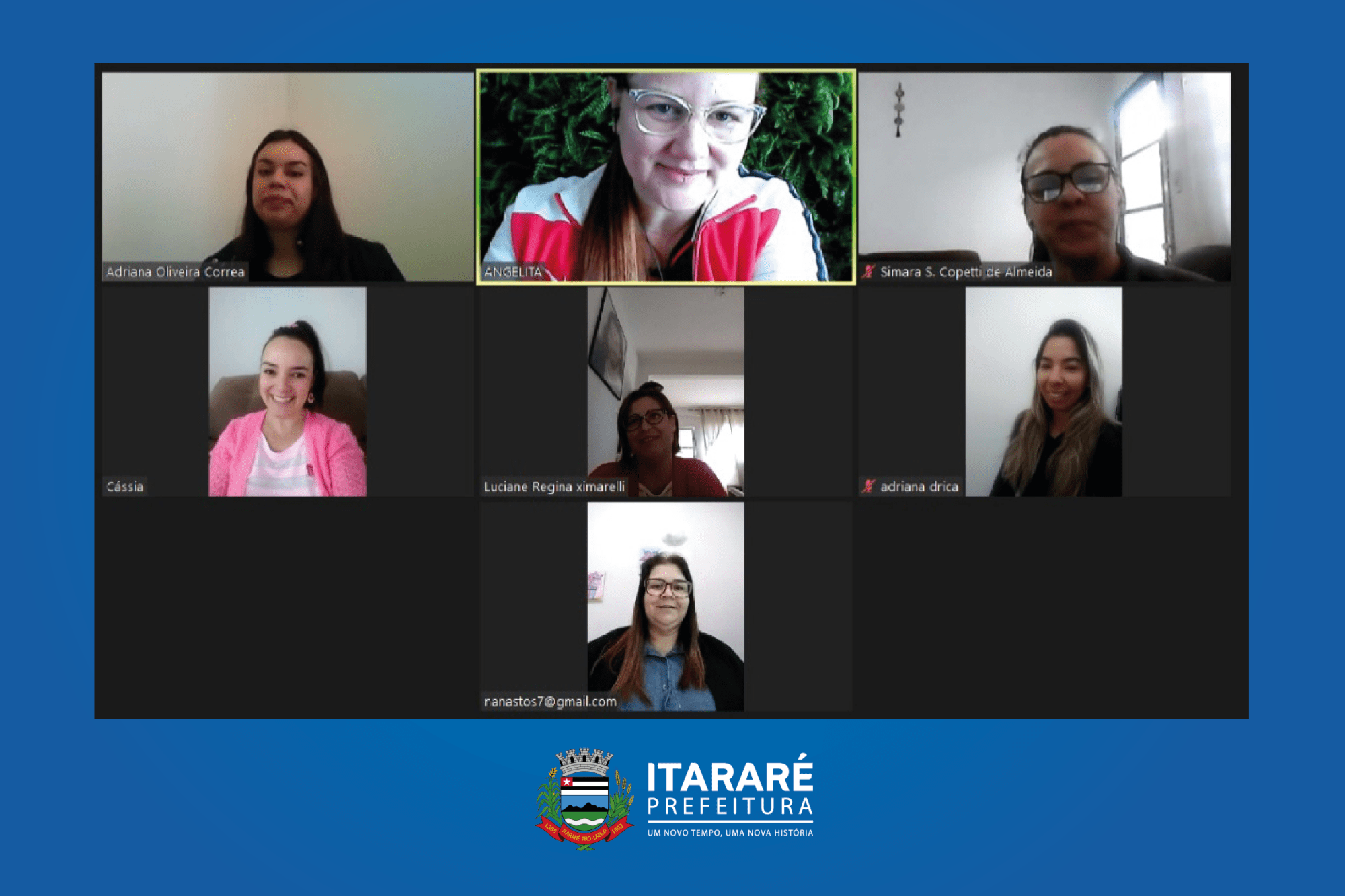 Prefeitura de Itararé (SP) promove capacitação on-line com psicóloga a educadores