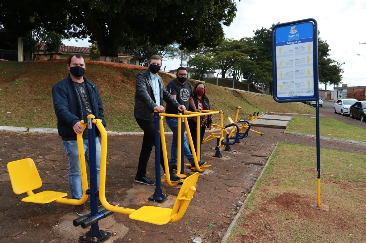 Prefeitura de Itararé (SP) realiza a entrega de quatro academias ao ar livre