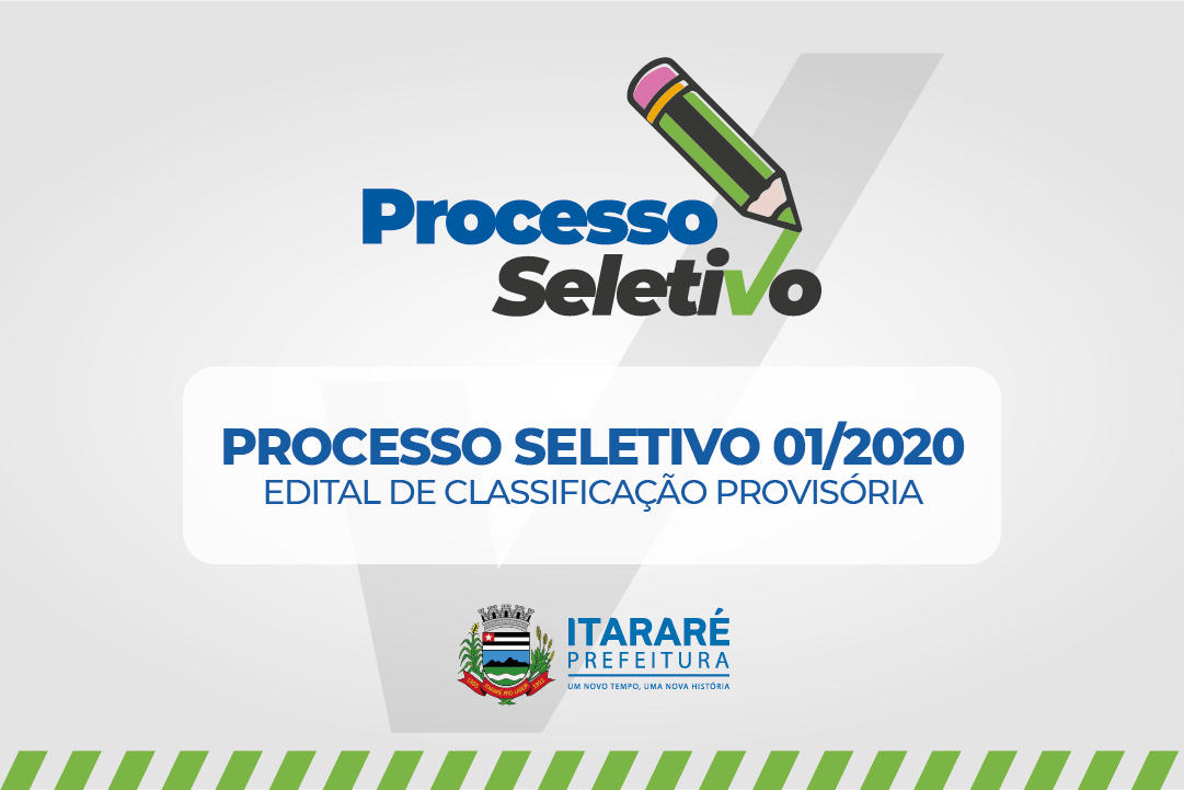 Prefeitura de Itararé (SP) divulga classificação provisória de Processo Seletivo