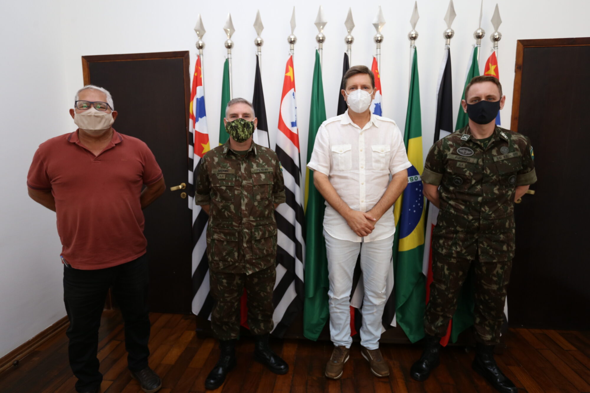 Prefeitura de Itararé (SP) recebe novo chefe de instrução do Tiro de Guerra
