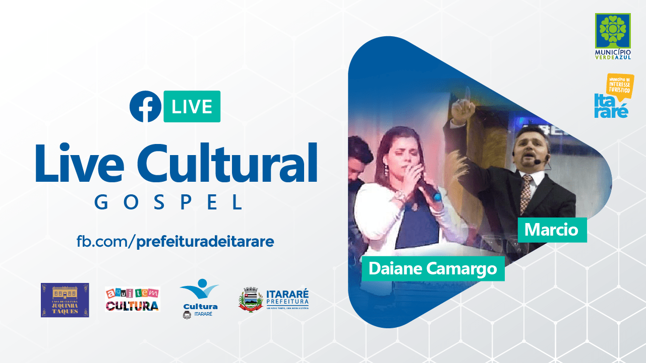 Prefeitura de Itararé (SP) promove Live Cultural nesta sexta-feira (15)