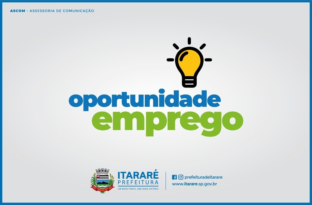 PAT de Itararé (SP) divulga novas vagas de emprego