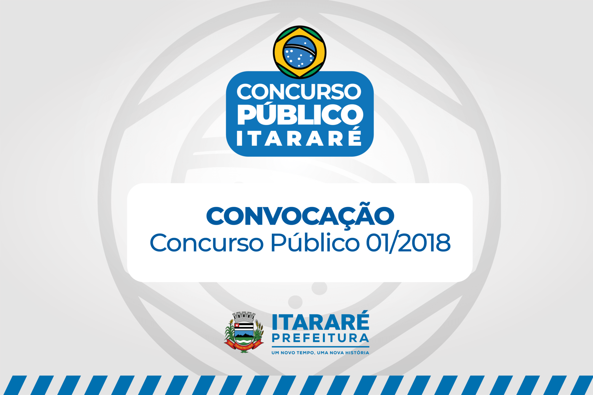 Prefeitura de Itararé (SP) divulga convocação para Concurso Público 01/2018