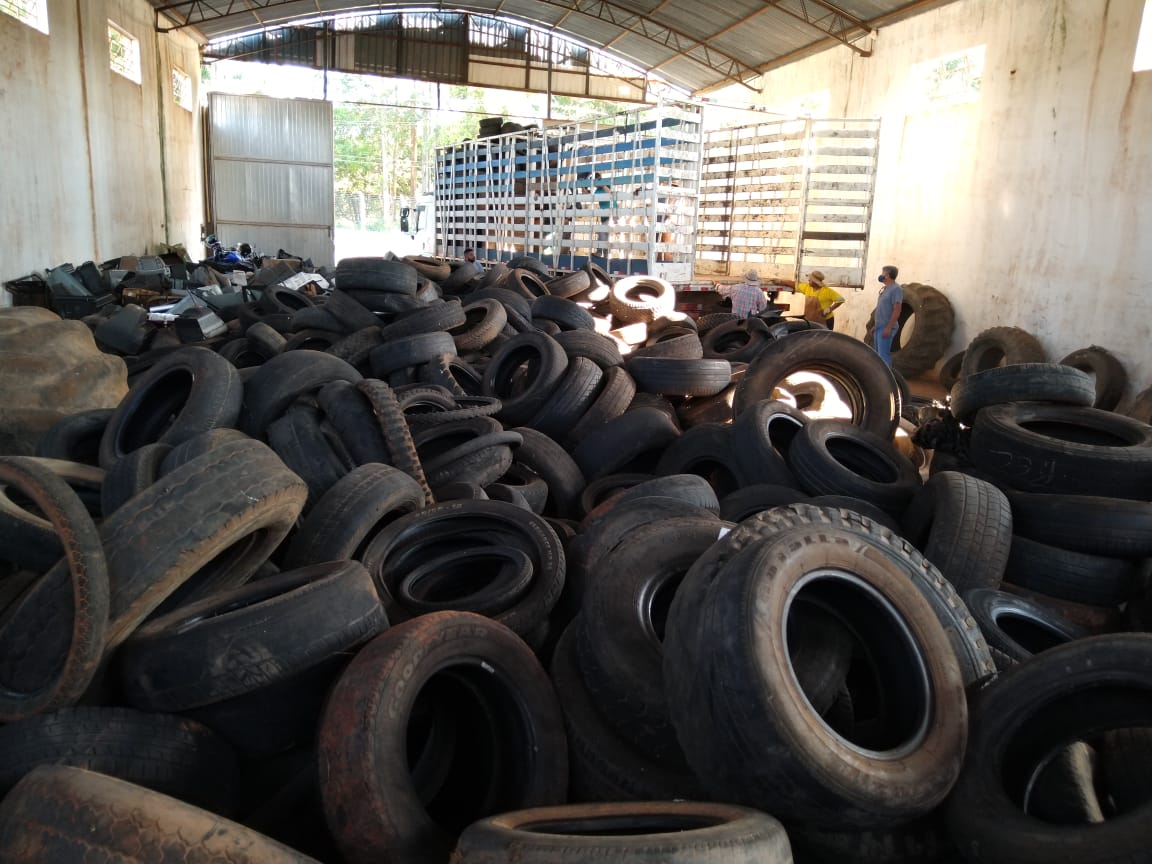 Prefeitura de Itararé (SP) desenvolve projeto de destinação adequada de pneus inservíveis