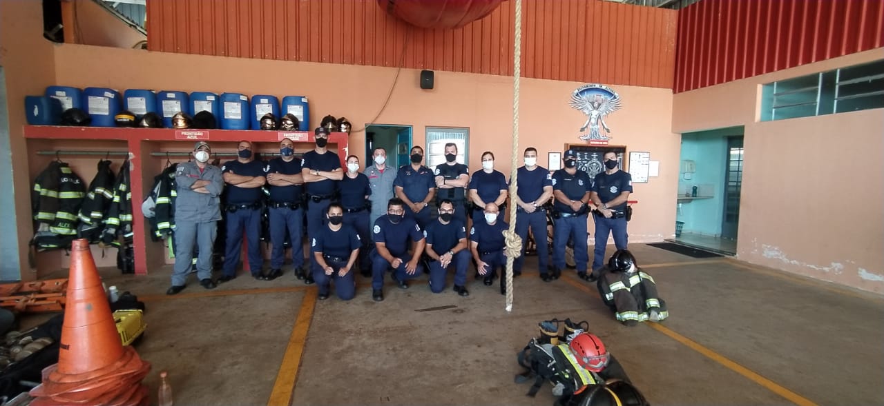 Efetivo da GCM de Itararé (SP) recebe treinamento de primeiros socorros e incêndio