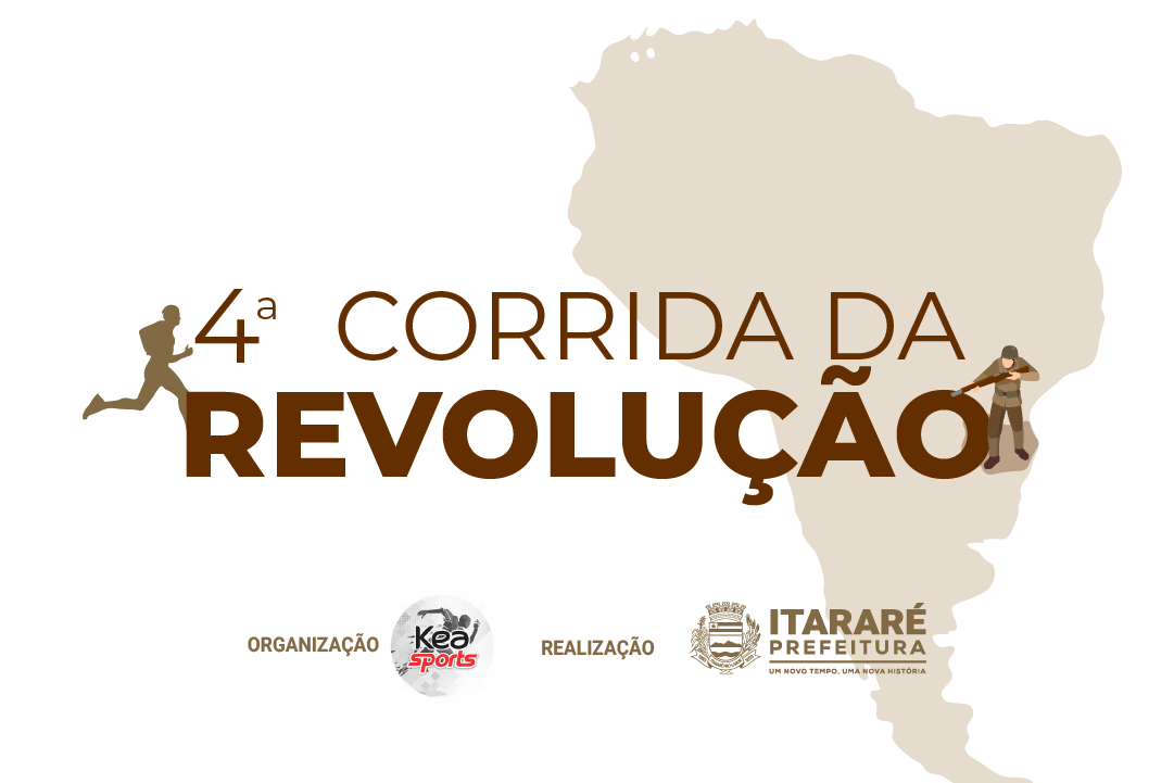 Abertas as inscrições para a 4ª Corrida da Revolução em Itararé (SP)