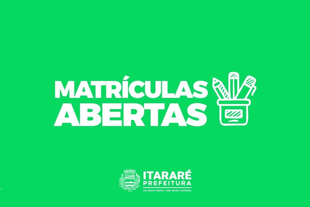 Em Itararé (SP), alunos que estão fora da Rede Municipal de Ensino podem se matricular a partir de segunda-feira (25)