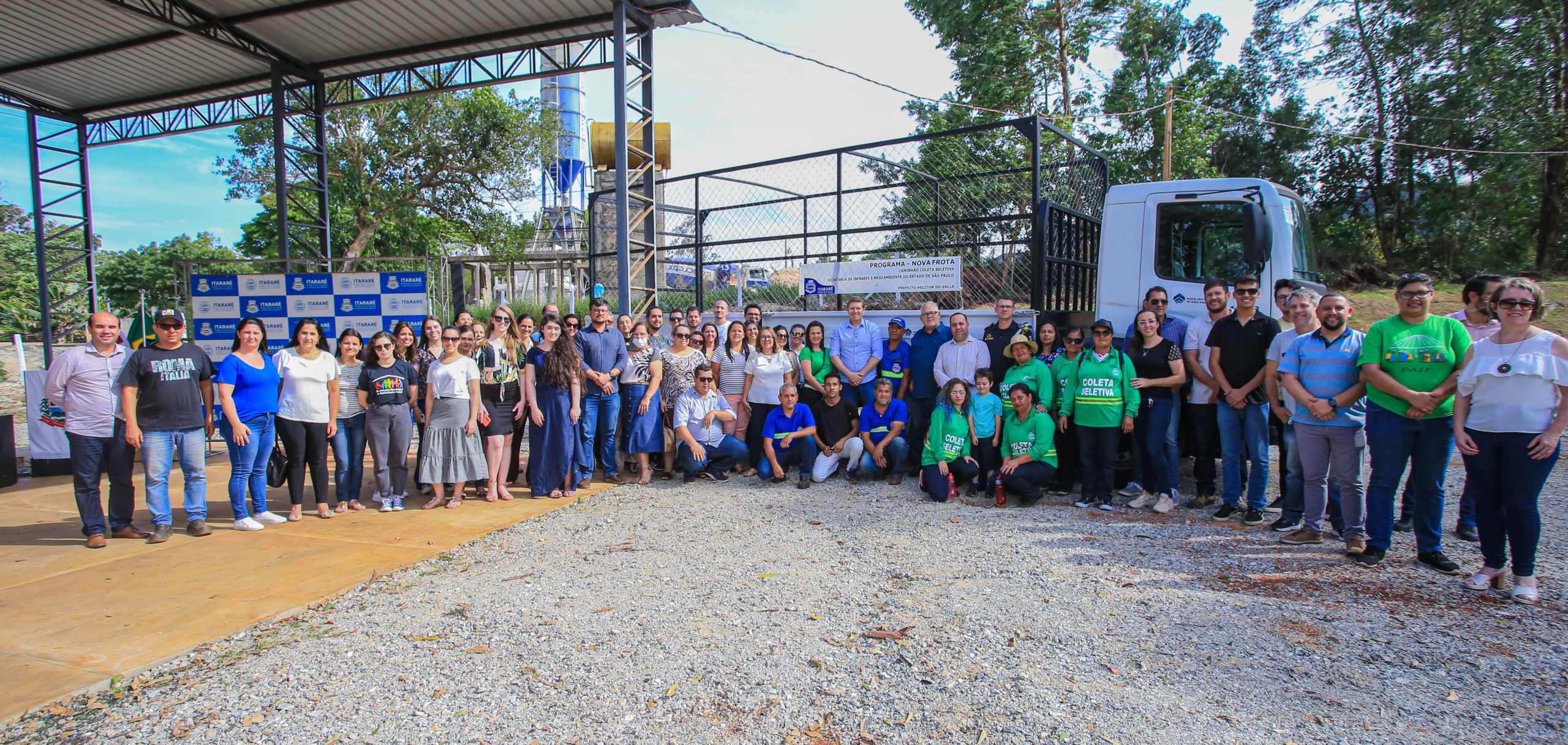 Prefeitura de Itararé (SP) inaugura novo de Ecoponto de Recicláveis