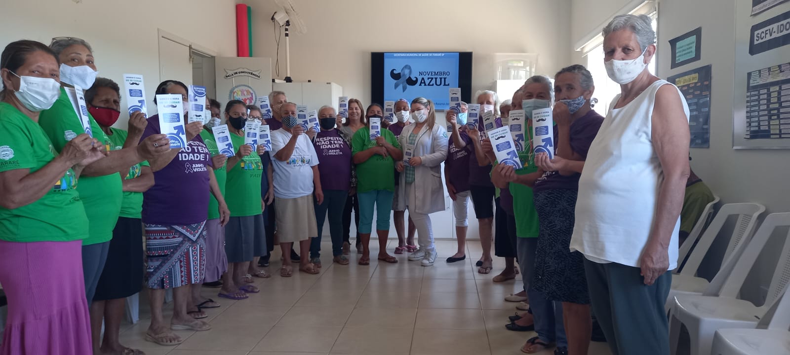 CRAS Novo Horizonte de Itararé (SP) realiza palestra sobre Novembro Azul