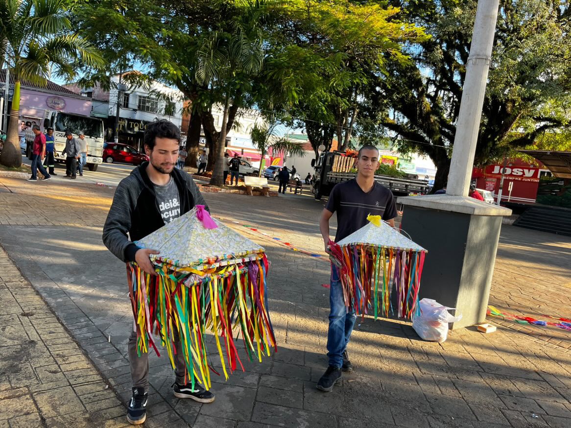 Cultura de Itararé (SP) dá início à decoração da Festa de São Pedro 2023