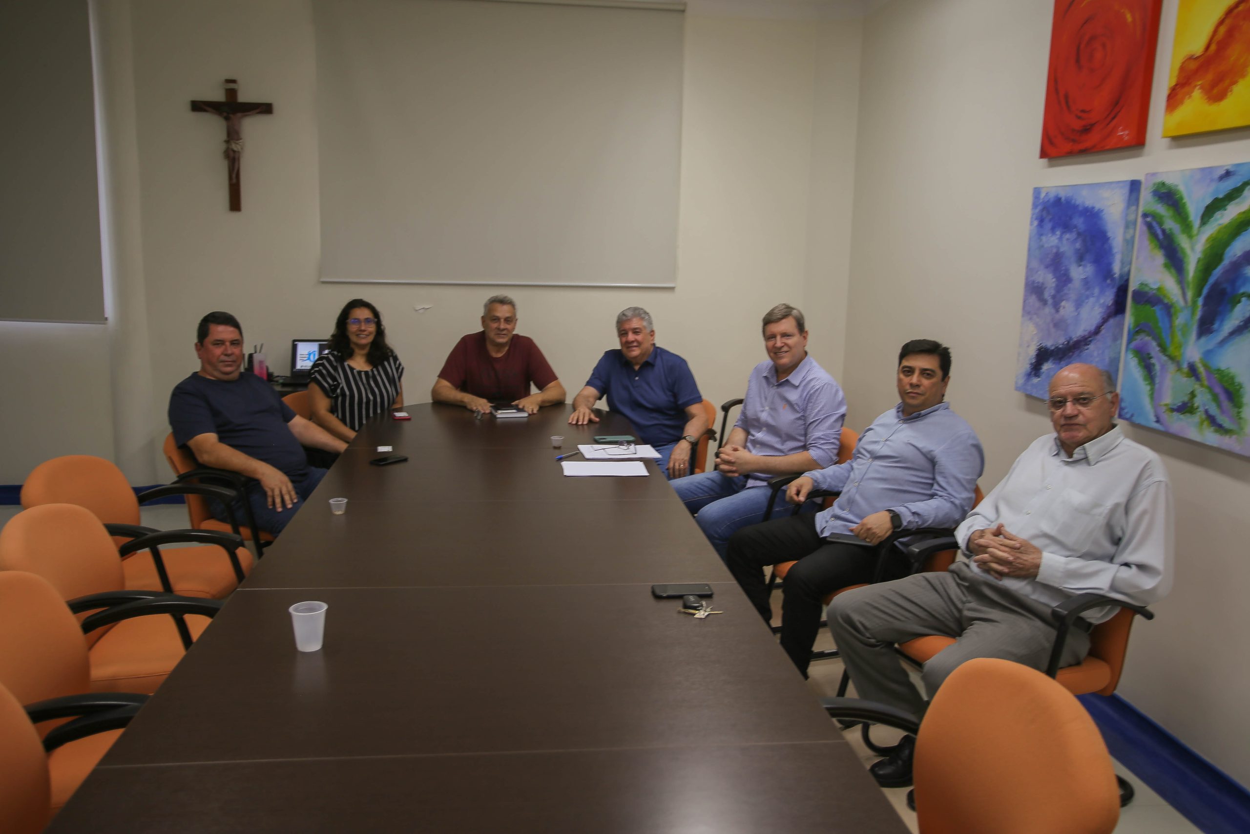 Prefeito de Itararé (SP), Heliton do Valle, realiza visita técnica e reunião com diretoria da Santa Casa de Misericórdia de Itapeva (SP)