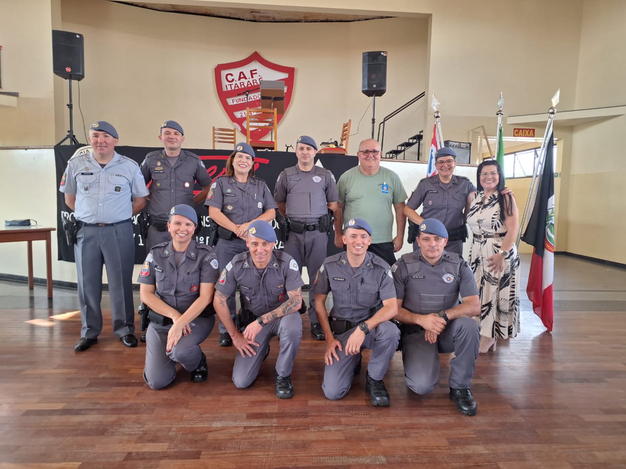 Em parceria com a Polícia Militar, Prefeitura de Itararé (SP) realiza formatura do Proerd 