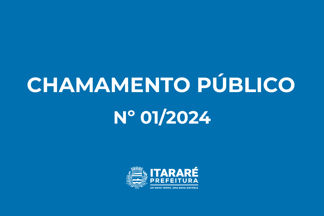 Prefeitura de Itararé (SP) divulga abertura de chamamento público para uso de espaço público para estacionamento de caminhões e veículos de carga