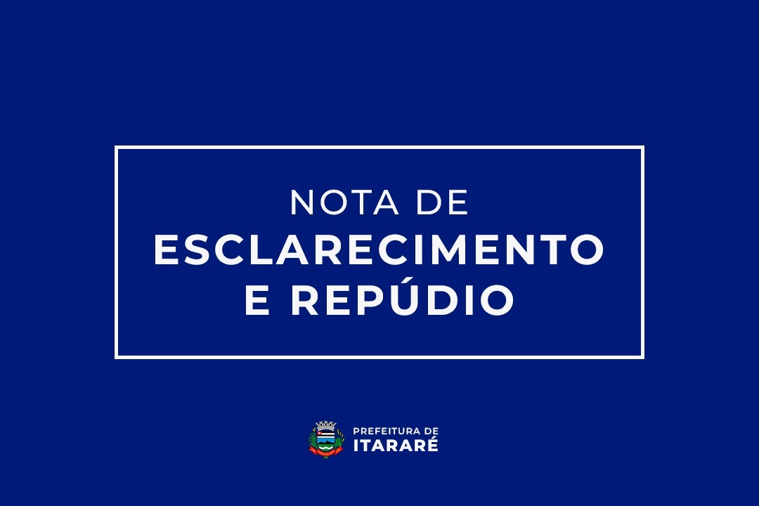 NOTA DE ESCLARECIMENTO