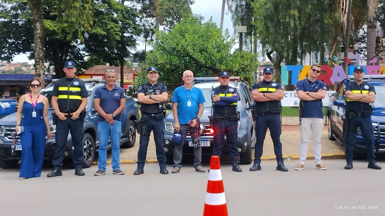 Parceria entre Detran e GCM de Itararé (SP) promove blitz ‘Faz Seu Corre Sem Correr’