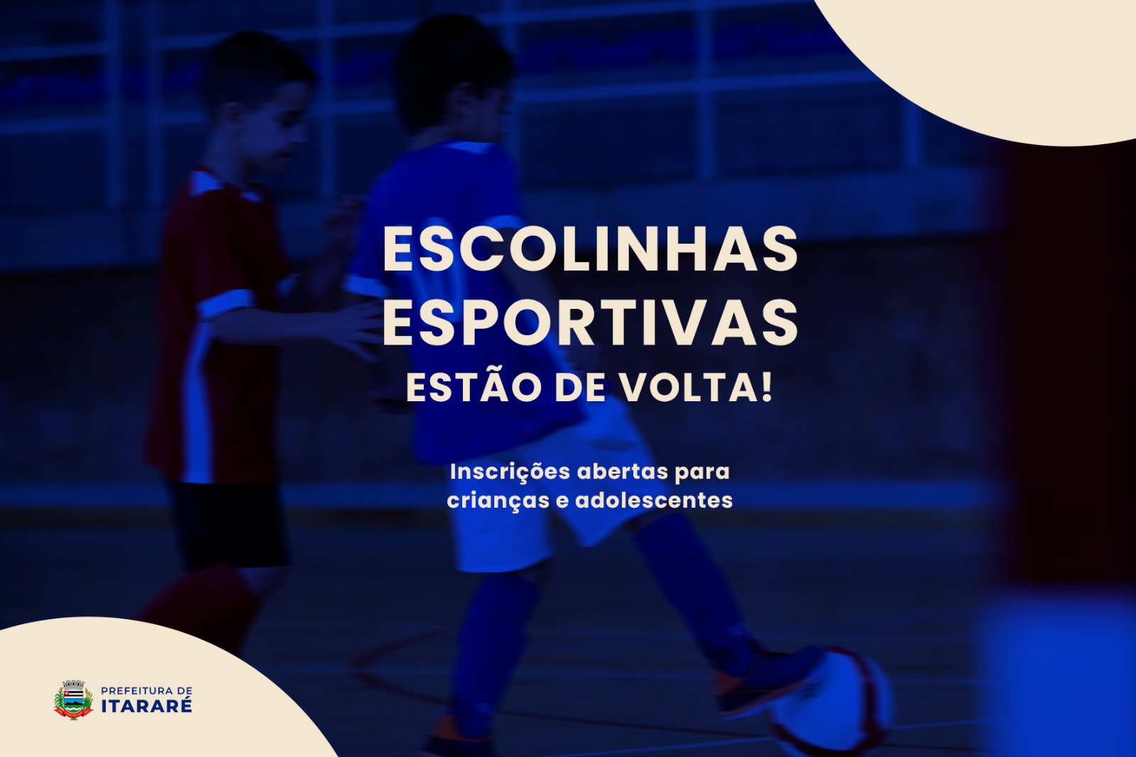 Prefeitura de Itararé (SP) retoma Escolinhas Esportivas para Crianças e Adolescentes