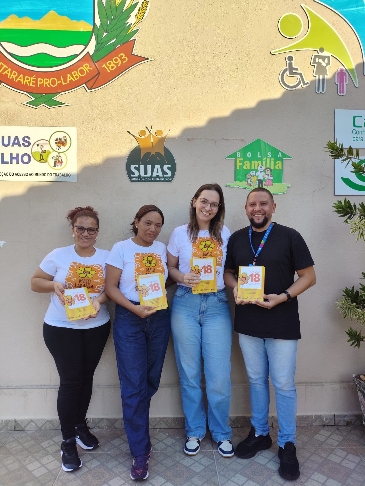 CMDCA promove ação de conscientização em alusão ao 18 de Maio com apoio da Prefeitura de Itararé (SP)