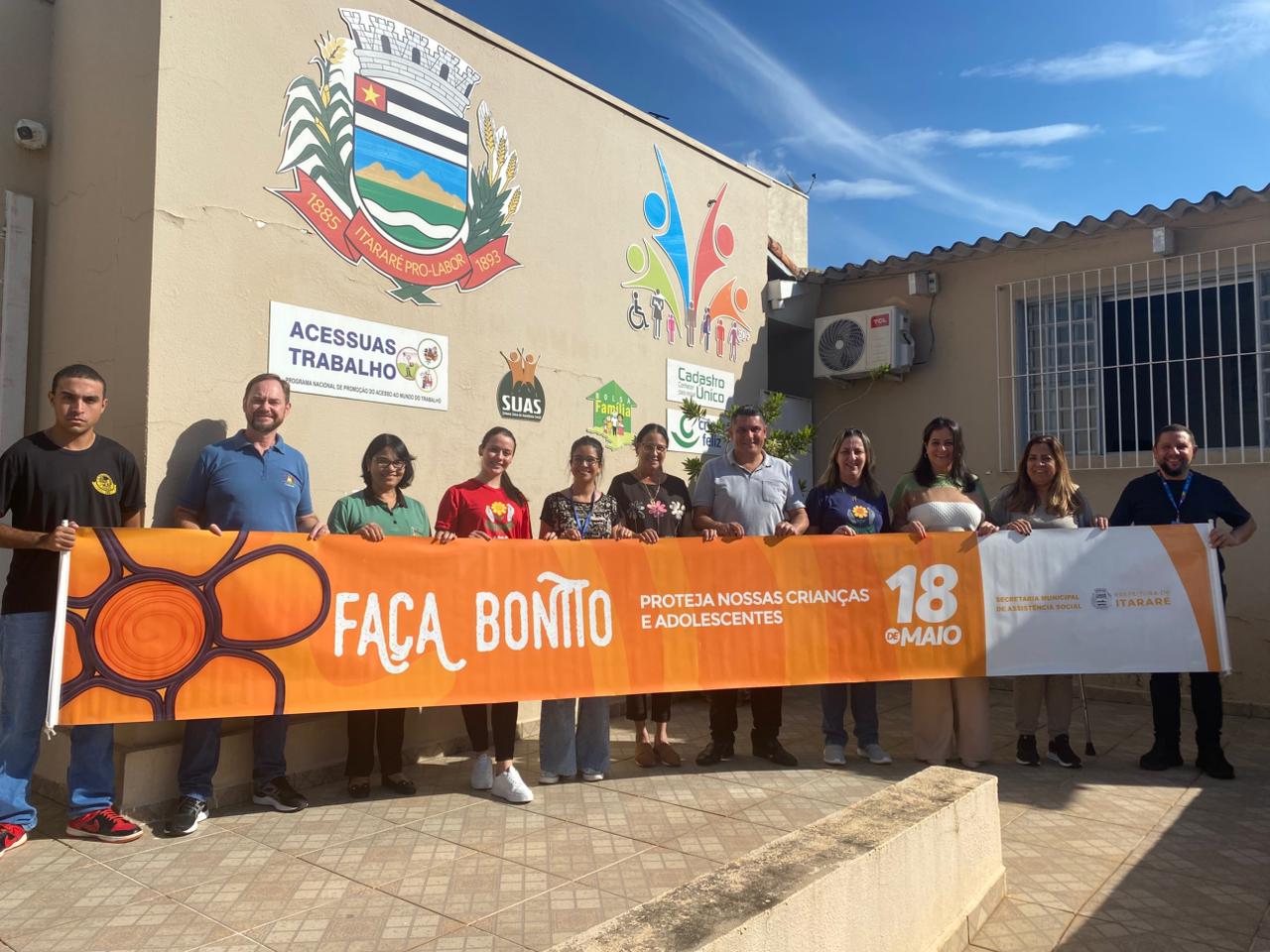 Prefeitura de Itararé (SP) inicia campanha Maio Laranja de combate ao abuso e à exploração sexual de crianças e adolescentes