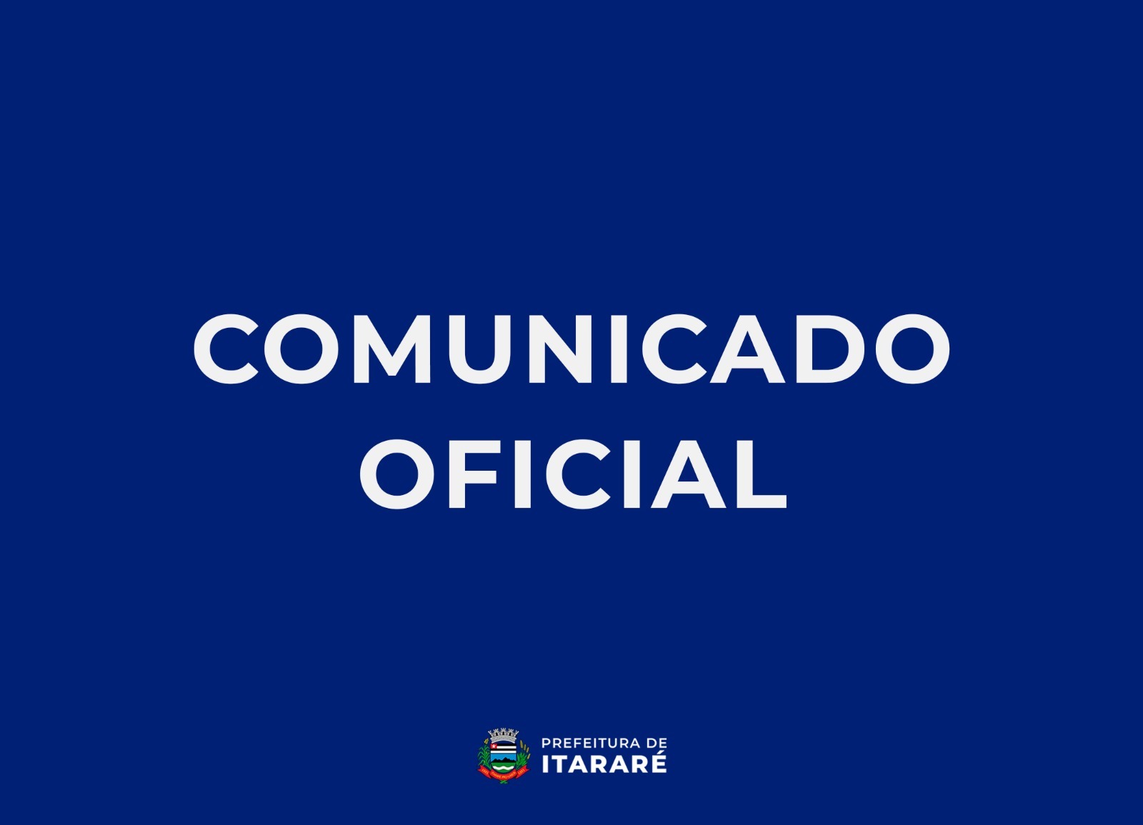 COMUNICADO OFICIAL